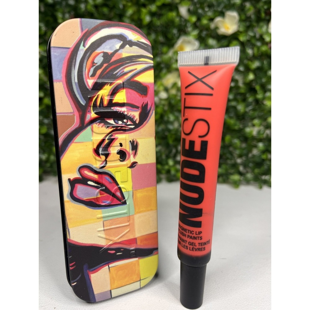 NUDESTIX Magnetic Lip Plush Paints Lip Color (FRESH FIJI) 0.34 FL OZ